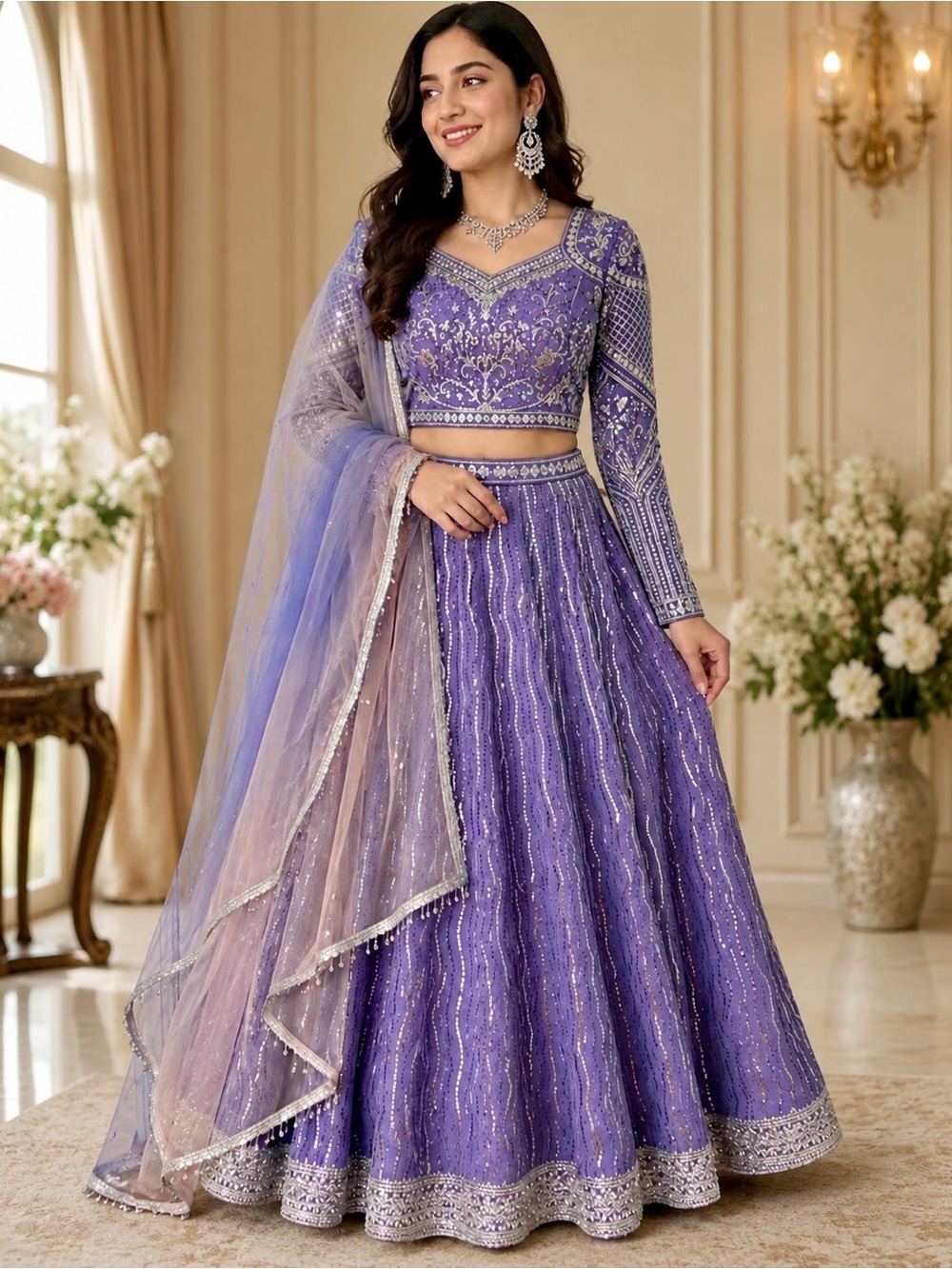 Party wear lehenga choli